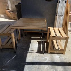 Rustic Patio Table