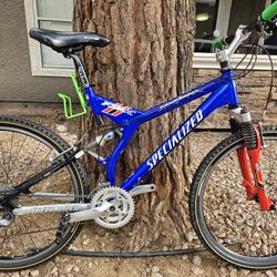 Rare Find Gorgeous  Specialized Stumpjumper Fsr Xc  19 Inch Beast