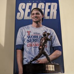 2024 Texas Rangers Corey Seager MVP Bobblehead SGA 4/24/24 NEW - NIB