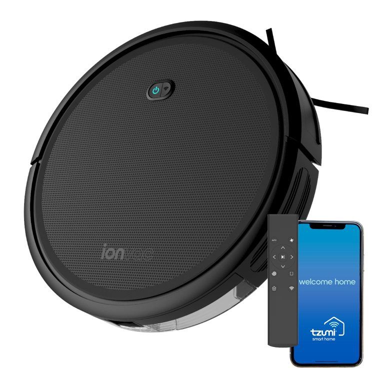 Ionvac Smartclean 2000 Robovac - Hardwood & Carpet Smart Robotic Vacuum, Controlled via Mobile App or Voice Activated Commands