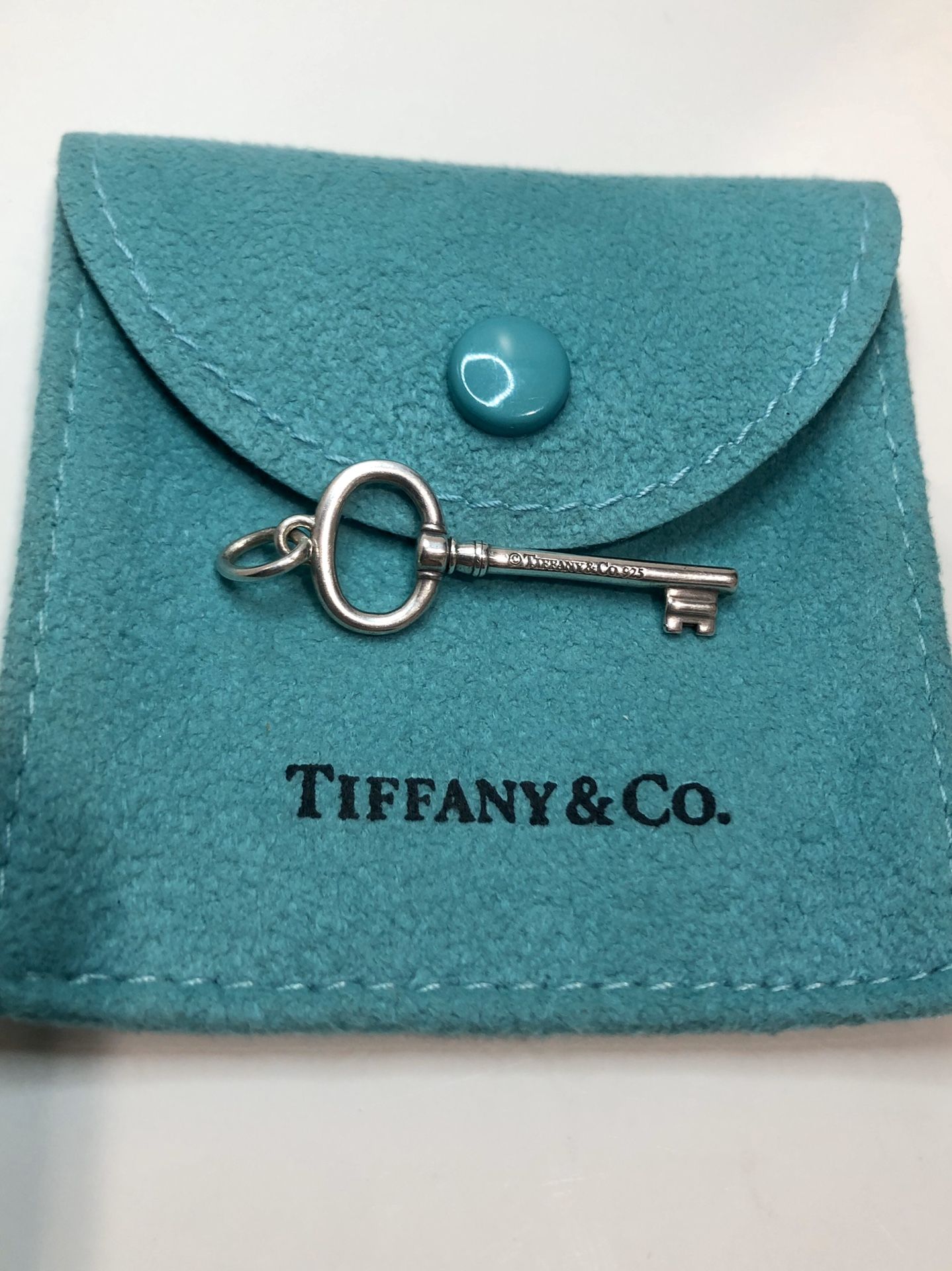 Tiffany & Co Oval Key Pendent