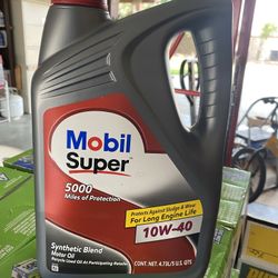Mobil Super Motor Oil 5W20 5W30 10W30 10W40
