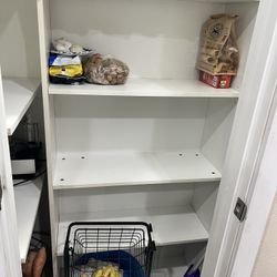 White Bookshelf