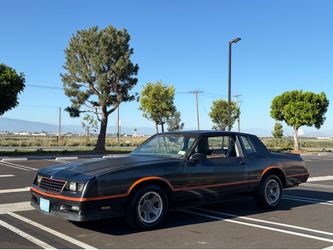 1986 Chevy Monte Carlo SS