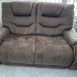Brown Sofa Set