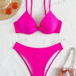 Hot Pink Bikini Set