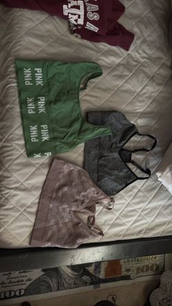 PINK sports bras