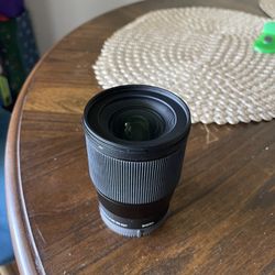 Sigma 16mm 1.4 DC Sony E Mount