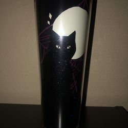 Starbucks glow In The Dark Cat Cup