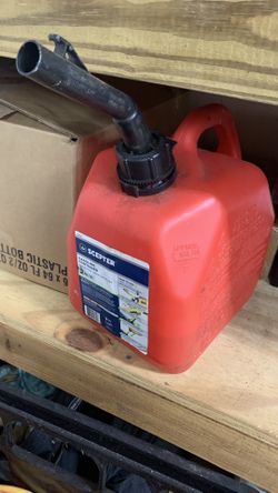 Gasoline One Gallon Container (2)