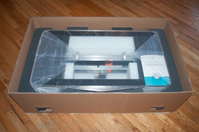 Glowforge Basic Laser Cutter - Gently Used, 6 hrs max.