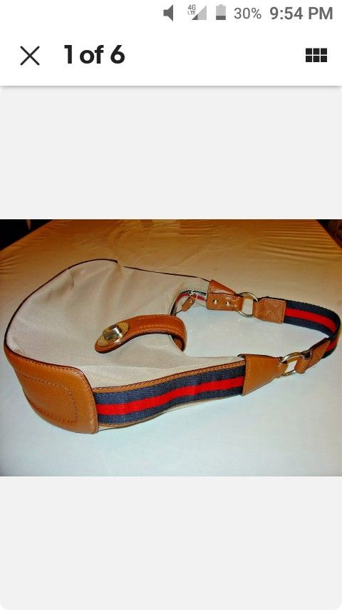Michael Kors purse. Sporty. Leather and canvas designer handbag. EXCELLENT CONDITION. MK