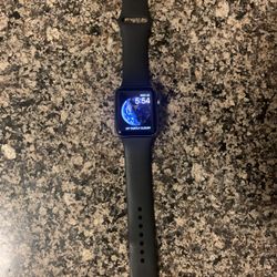 Apple Watch Series 3 42mm Aluminum Case Ion-X Glass Composite Back GSP Wr-50M