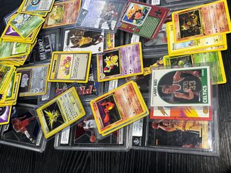 Sports cards and Pokémon cards