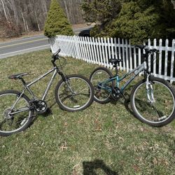 His And Hers Diamondback Outlook Bikes