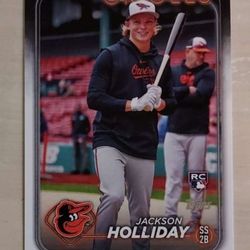 2024 Topps Rookie Variant Jackson Holliday #697
