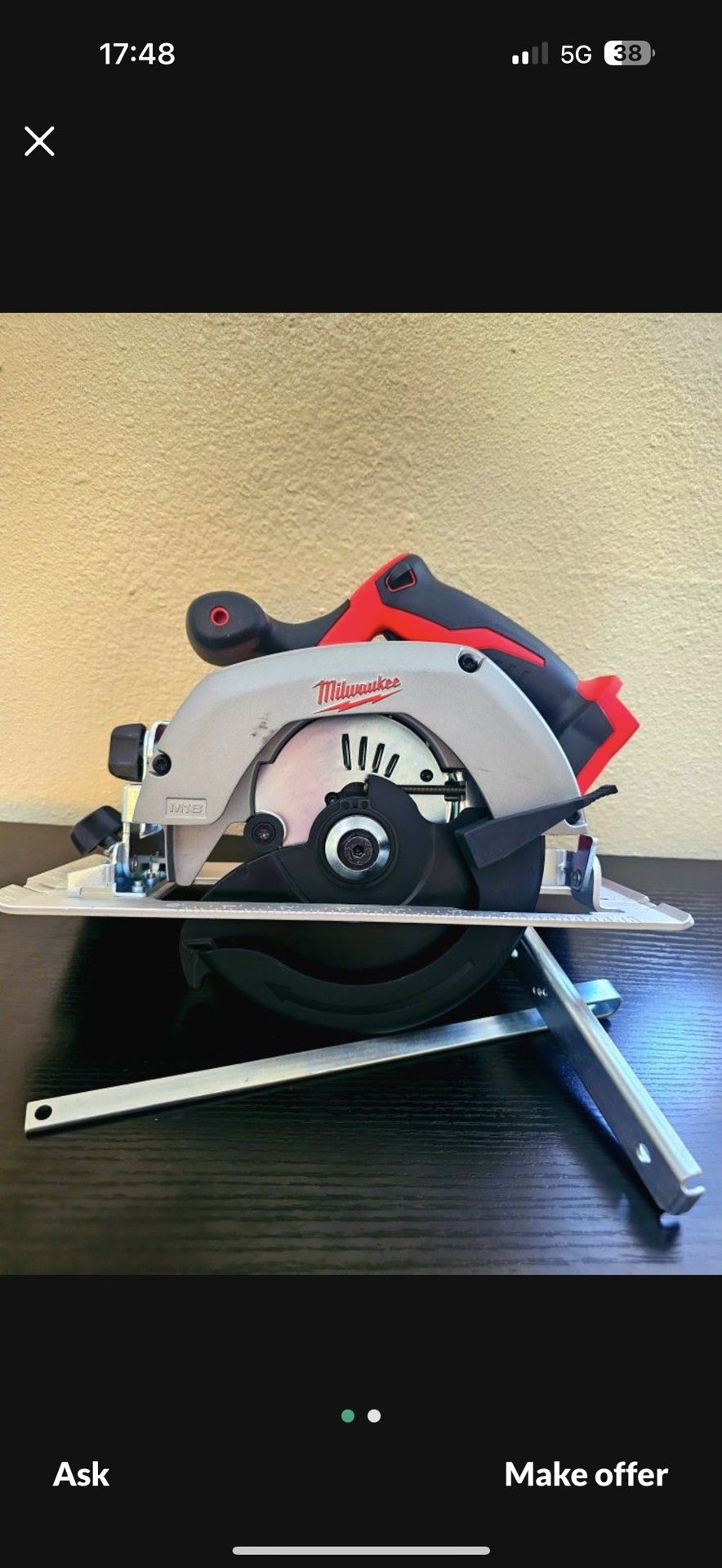 M18 Saw with free 3.0 battery