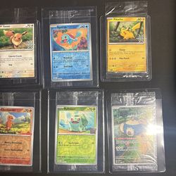 Pokémon Scarlet and Violet 151 Master Set + Promos ( Game Stop Pokémon Center EB Games)