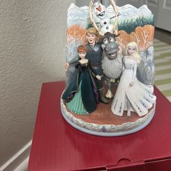 Disney Jim Shore 2023 Frozen 2 Elsa Anna Kristoff Olaf & Swen Figurine 