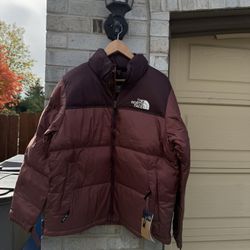 Brown NorthFace Puffer