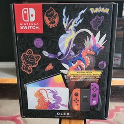 Special Edition Pokémon Scarlet and Violet Nintendo Switch OLED