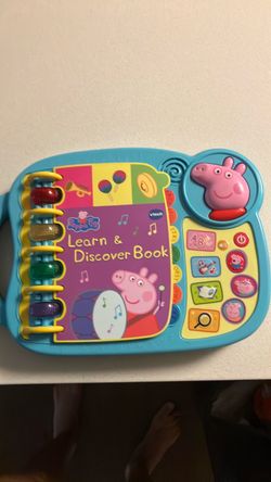 V tech electronic props pig book