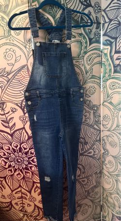 Girls size 16 overall distressed jeans