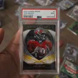 2020 Panini Prizm Tom Brady Brilliance PSA 9 Tampa Bay Bucs Super Bowl 55 CHAMP