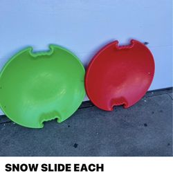 SNOW SLIDE EACH 