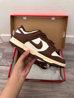 NEW women Nike dunk low cacao