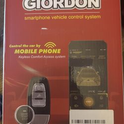 Giordon Vehicle Control System