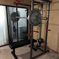 Weight rack & Weights