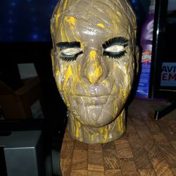 1 Of A Kind Head Sculpture.