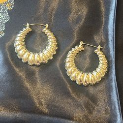Hoop earrings