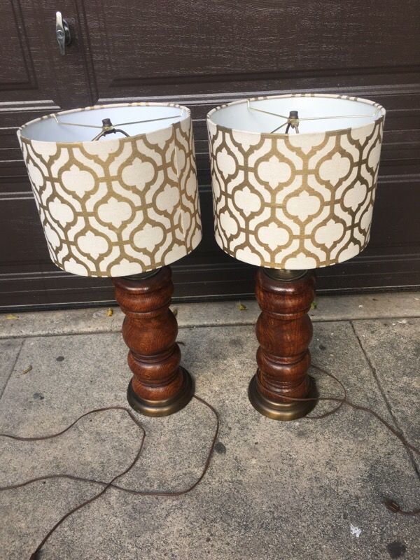 Pair really nice lamps