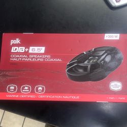 POLK AUDIO 6.5 Inch Speakers 300 Watts Coaxials 