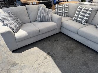 Sofa and Love Seat