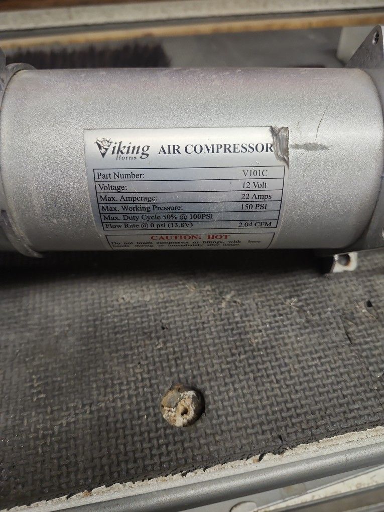 Viking Horns V101C 150psi Air Compressor