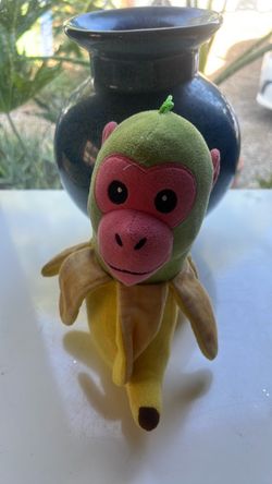 Monkey in Banana Plush Stuffed Animal