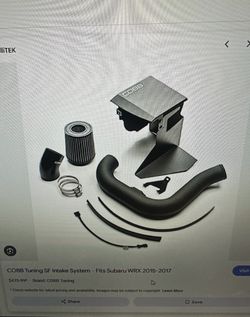 15-17 Wrx cold air intake