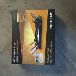 Netgear Nighthawk X6 AC3200 TRI BAND WIFI ROUTER