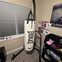 Everlast Punching Bag And Stand