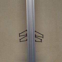 Floor To Ceiling Adjustable Aluminum Bike Rack 