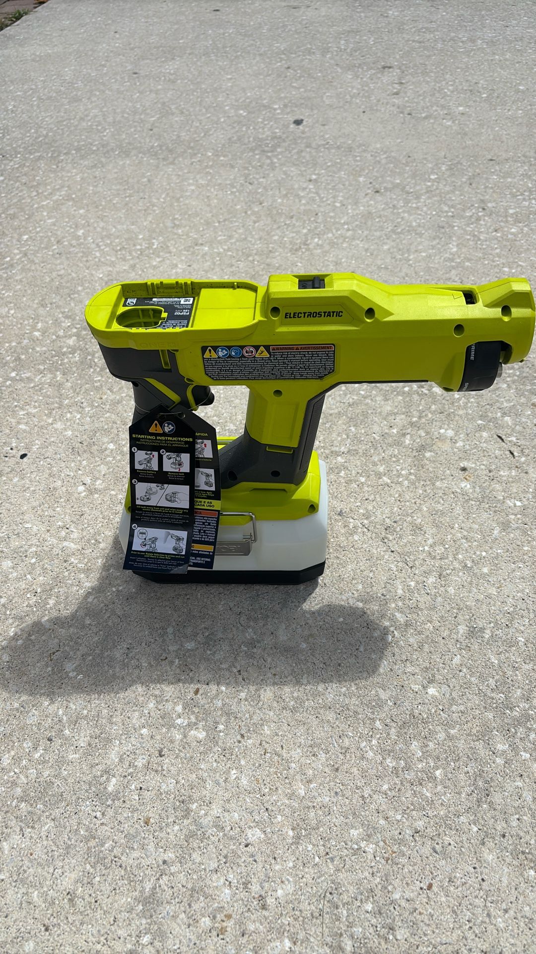 Handheld Electrostatic Sprayer