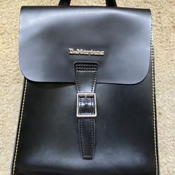 DR.MARTENS LEATHER MINI BACKPACK