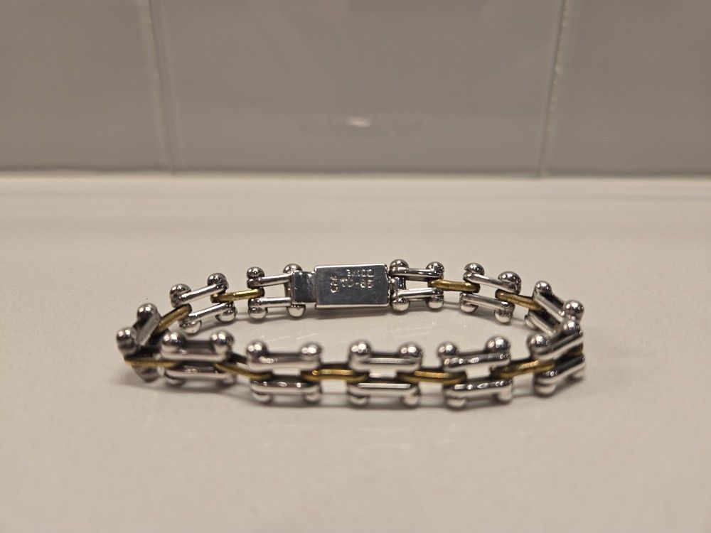 925 Sterling Silver Open Box Bracelet