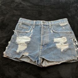 Womens Jeans Shorts Size 26