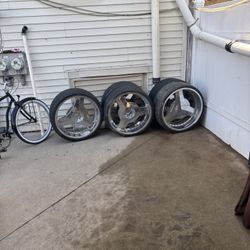 24 Inch (Set Of 5 - Including Spare)