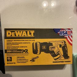 Dewalt Compact Reciprocating Saw Tool  Only Condition  New