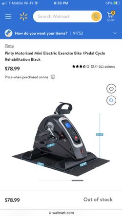 Pinty Motorized Mini Electric Exercise Bike Pedal Cycle